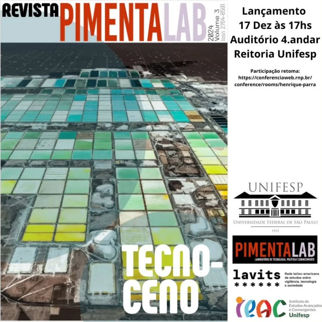 Lançamento do nº 3 da revista do Pimentalab